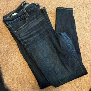 Dark Wash Size 14 Regular American Eagle High Rise Jeggings